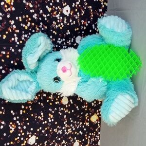 🌼 Blue Plush Bunny